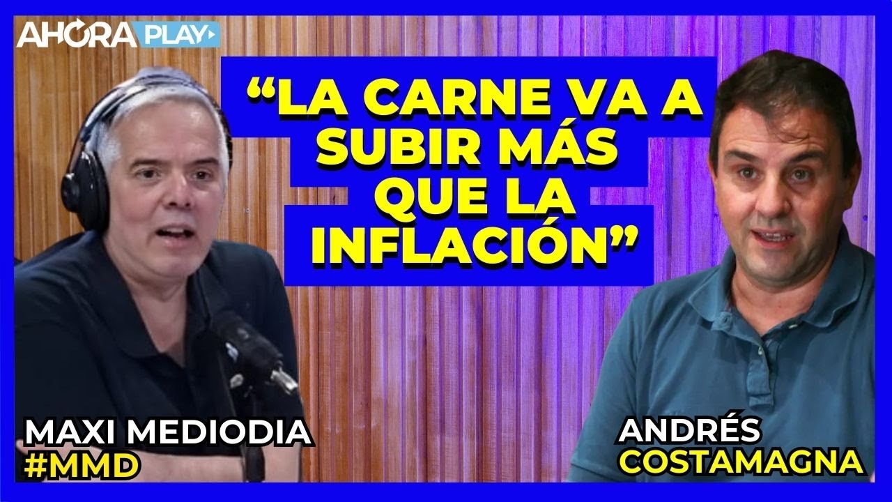 DURO pronóstico: "La CARNE subirá 35% sobre la inflación" | Claudio Zlotnik y Andrés Costamagna
