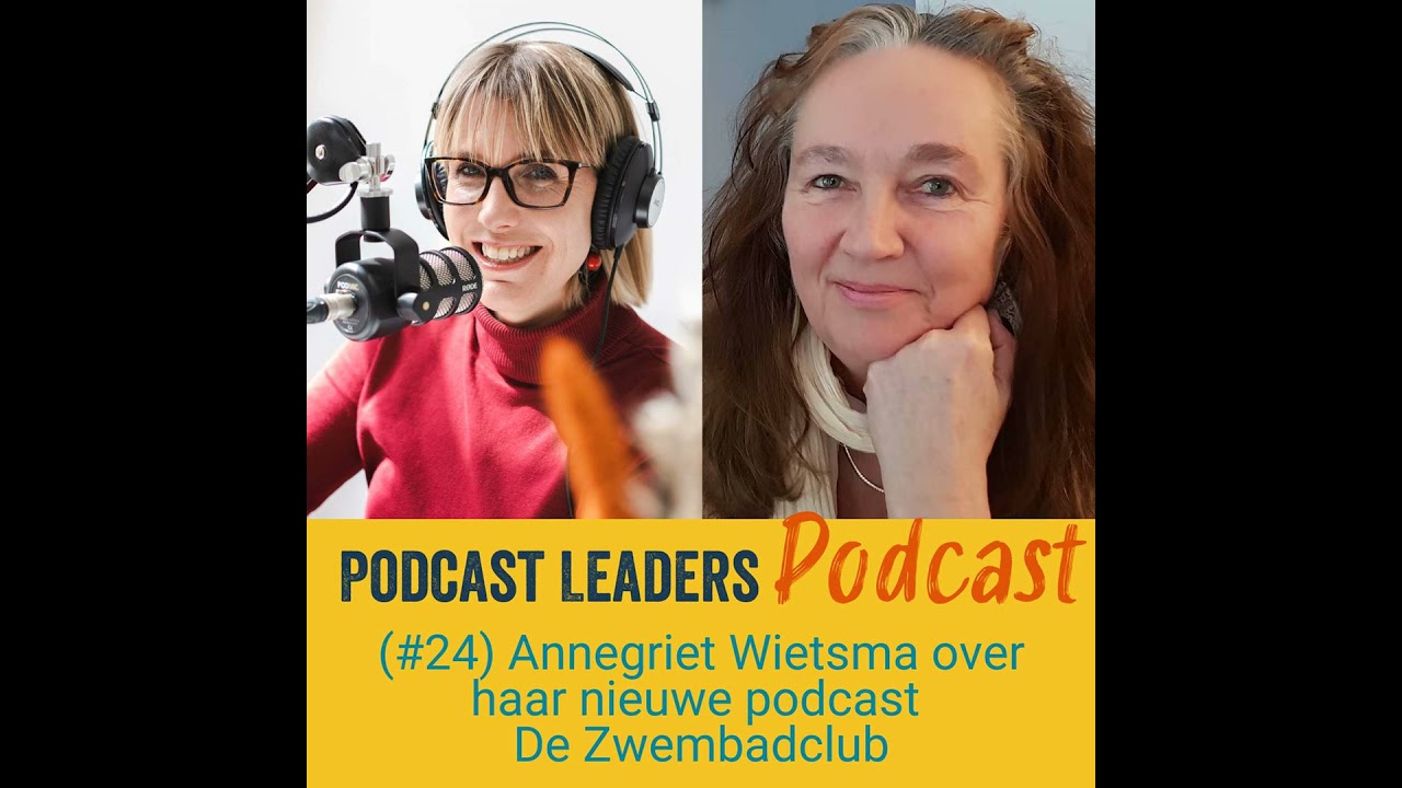 24. Een kijkje achter de podcastschermen van De Zwembadclub met Annegriet Wietsma