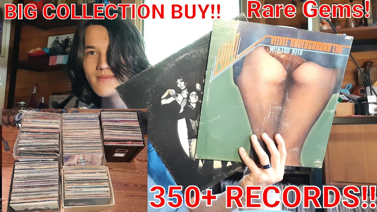 Incredible Collection Score! 350+ Records! Rare Gems and Classic Rock! |Vinyl Finds #50|