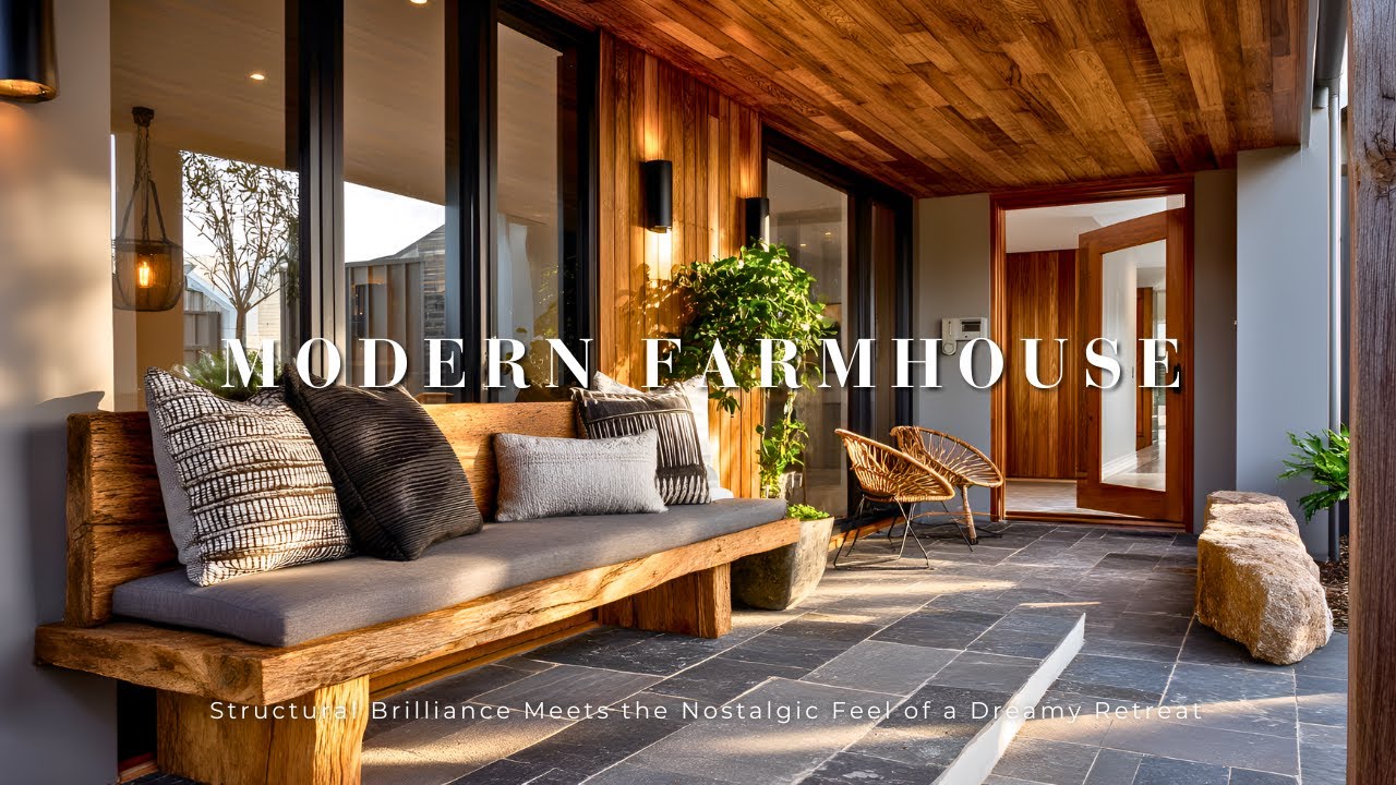 Modern Farmhouse: Structural Brilliance Meets the Nostalgic Feel of a Dreamy Retreat