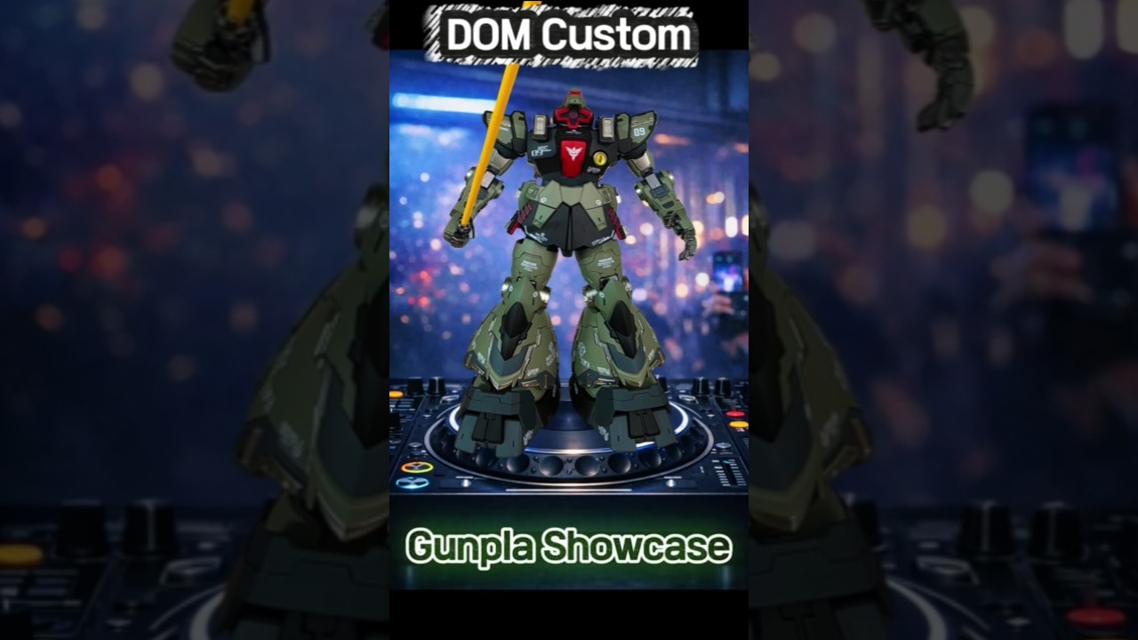 DOM Custom | Heavy Ground Combat Gundam Showcase 