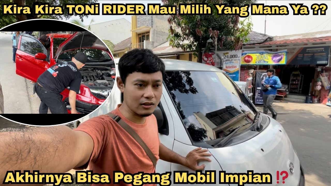 AKHIRNYA MOBIL IMPIAN‼️TONI RIDER LANJUT MAKAN-MAKAN