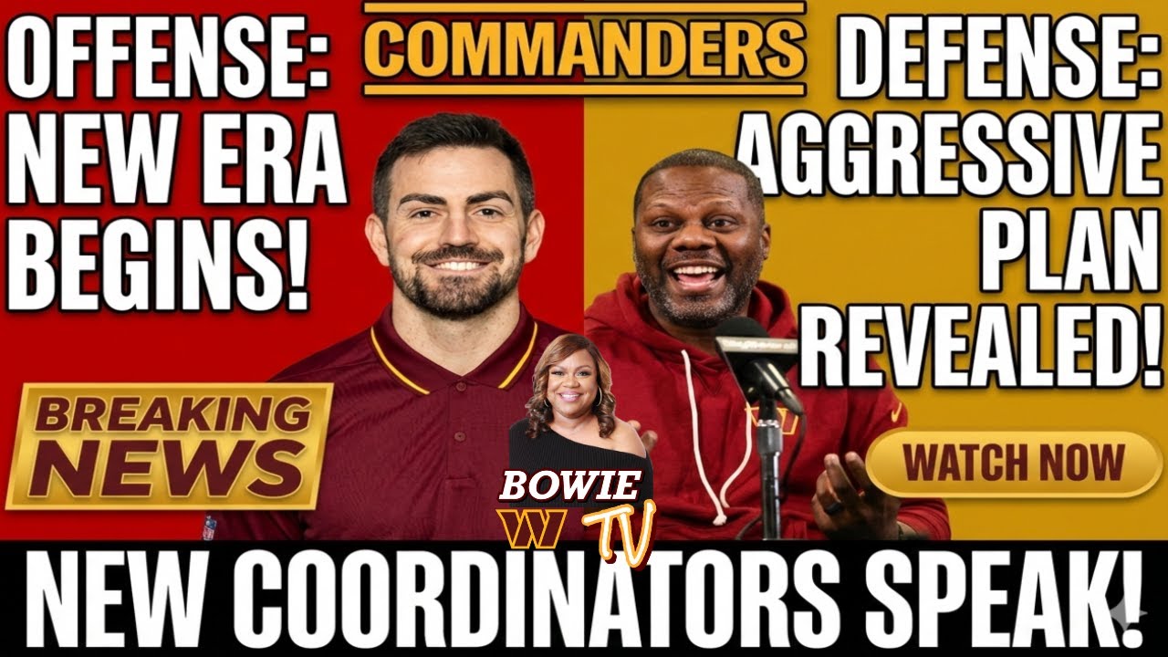 D.C. FINALLY Has A Plan? Commanders New Coordinators Break Their Silence