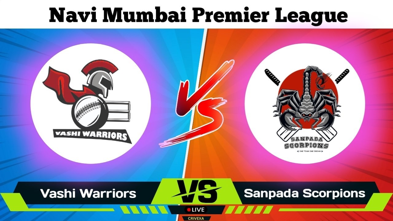 Vashi Warriors vs Sanpada Scorpions | Navi Mumbai Premier League 2026 | Navi Mumbai
