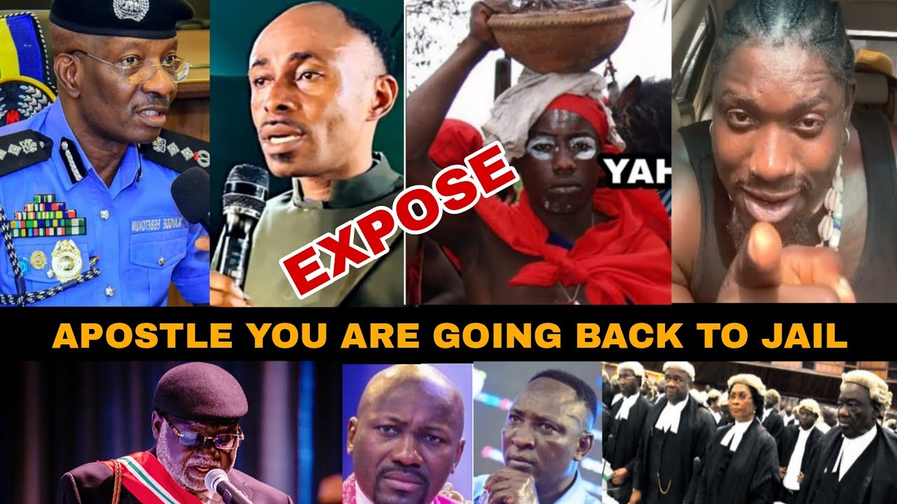 Popular Prophet GOING BACK TO JAIL - APOSTLE ISAH AMOS TO PAY 500 MILLION OR GO BACK TO JAIL