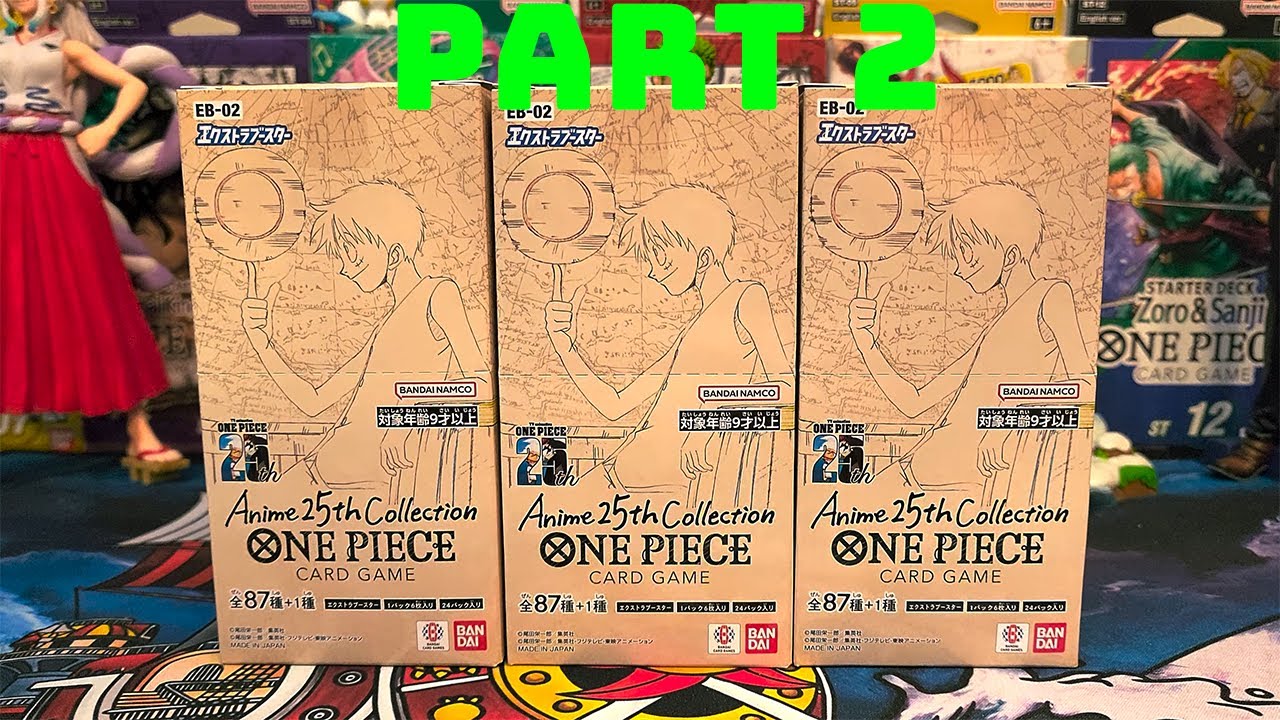 EB-02 Anime 25th Collection ВСКРЫТИЕ КЕЙСА (Часть 2) &mdash; Карточная игра One Piece