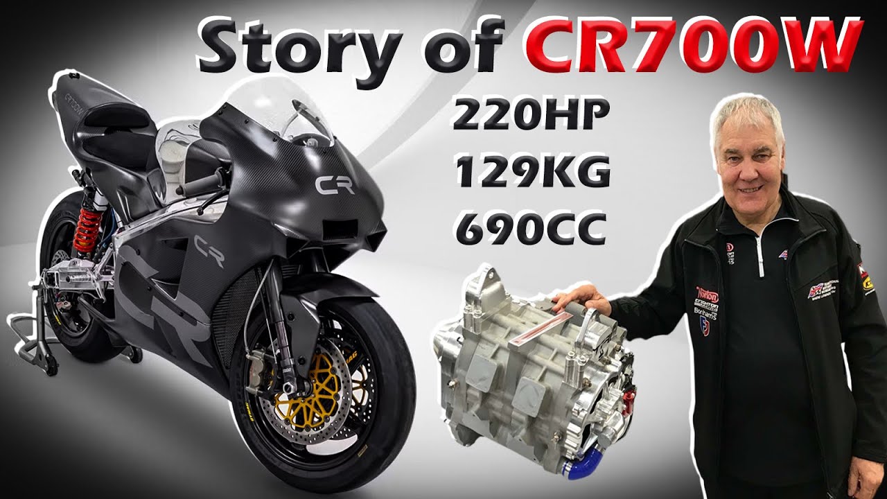 Crighton CR700W: мотоцикл объемом 690 куб. см, превосходящий мотоциклы MotoGP #motogp #wsbk