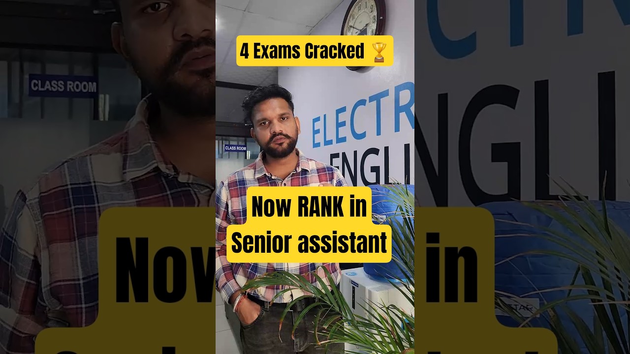 4 Exams Cracked🏆 Now Target Rank in PSSSB Senior Assistant