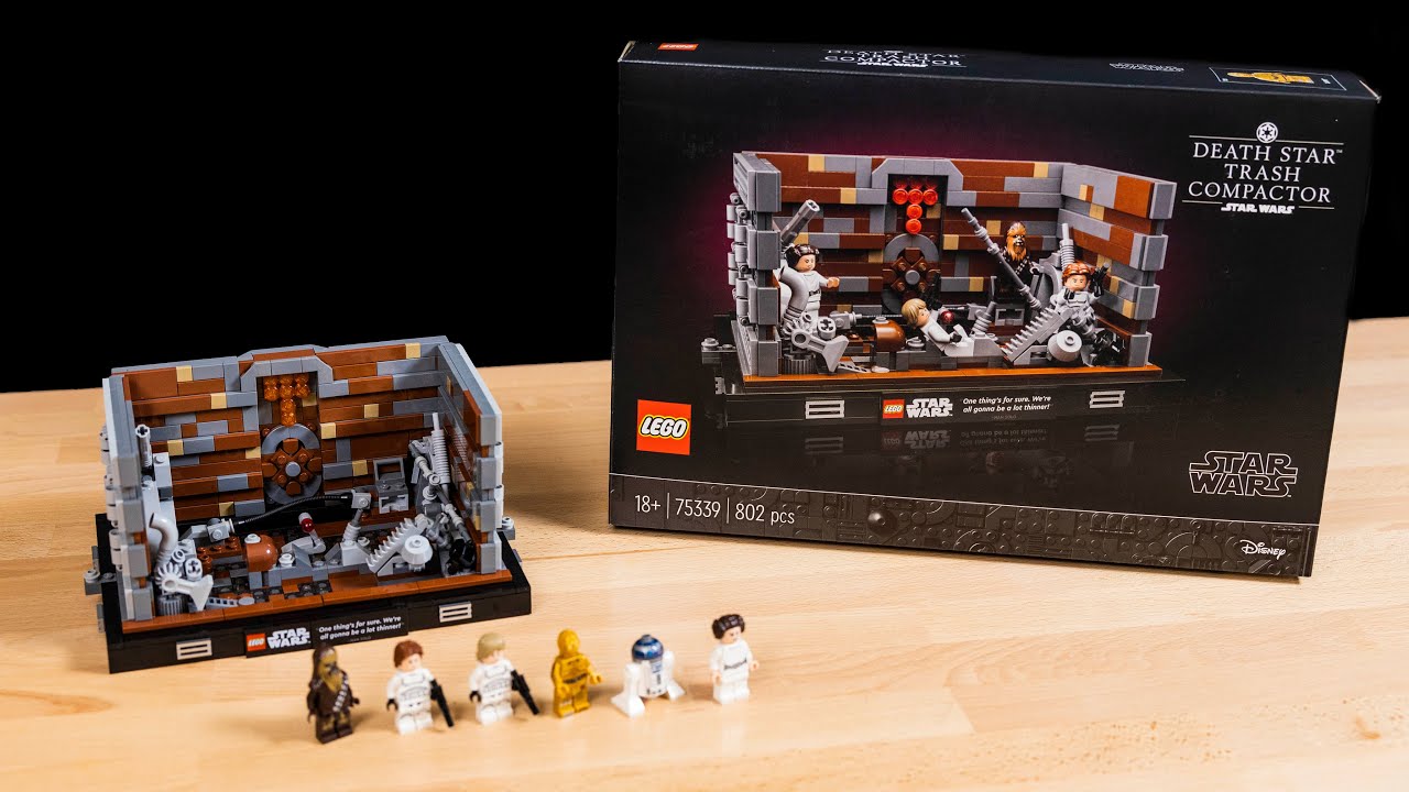 LEGO Star Wars Death Star Trash Compactor REVIEW | Set 75339