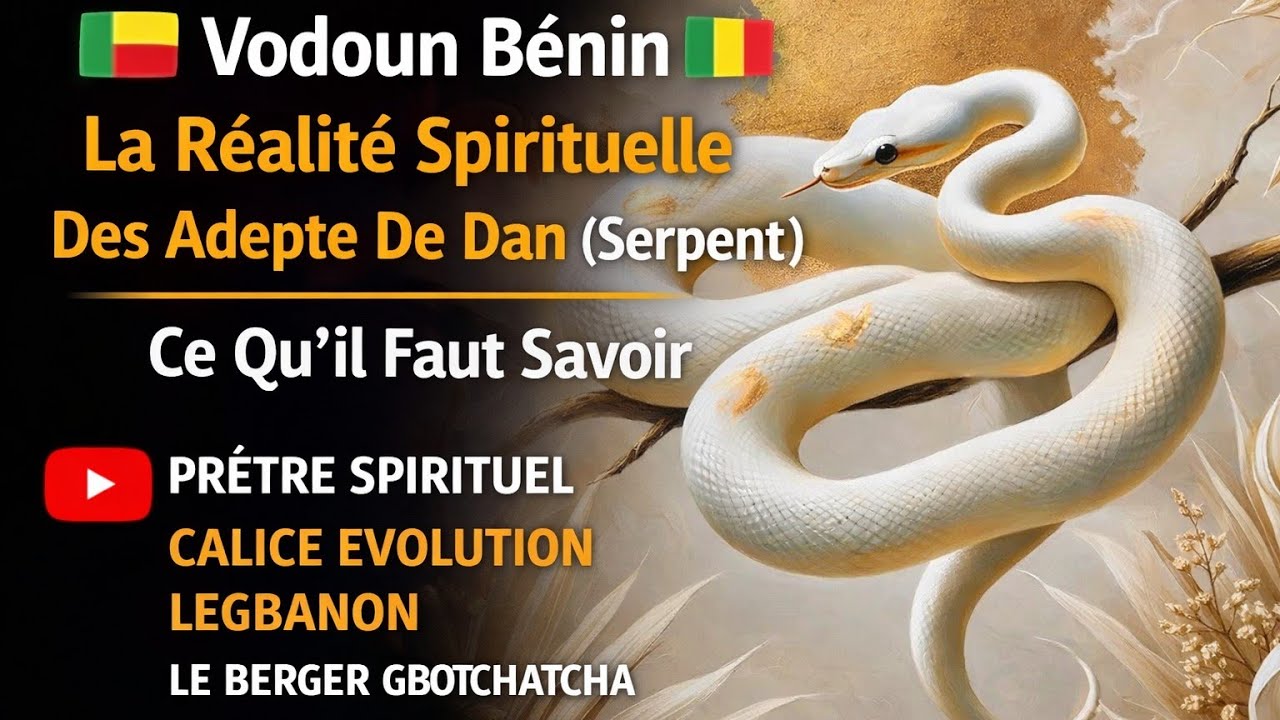 Vodoun Bénin 🇧🇯 La Réalité Spirituelle Des Adepte De Dan (Serpent) Ce Qu'il Faut Savoir +22995574976