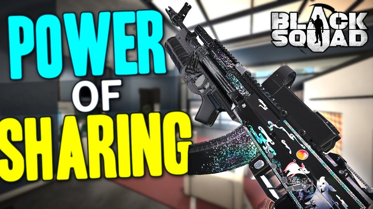 THE POWER OF SHARING~! (Black Squad Frags)