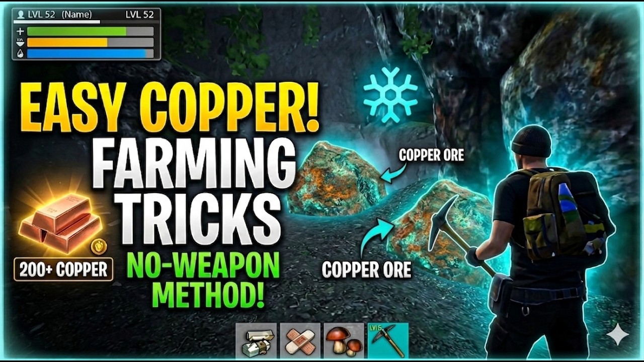 Tomorrow mmo Nuclear Quest: Easy Copper collecting Tricks without Weapon in Burlington .