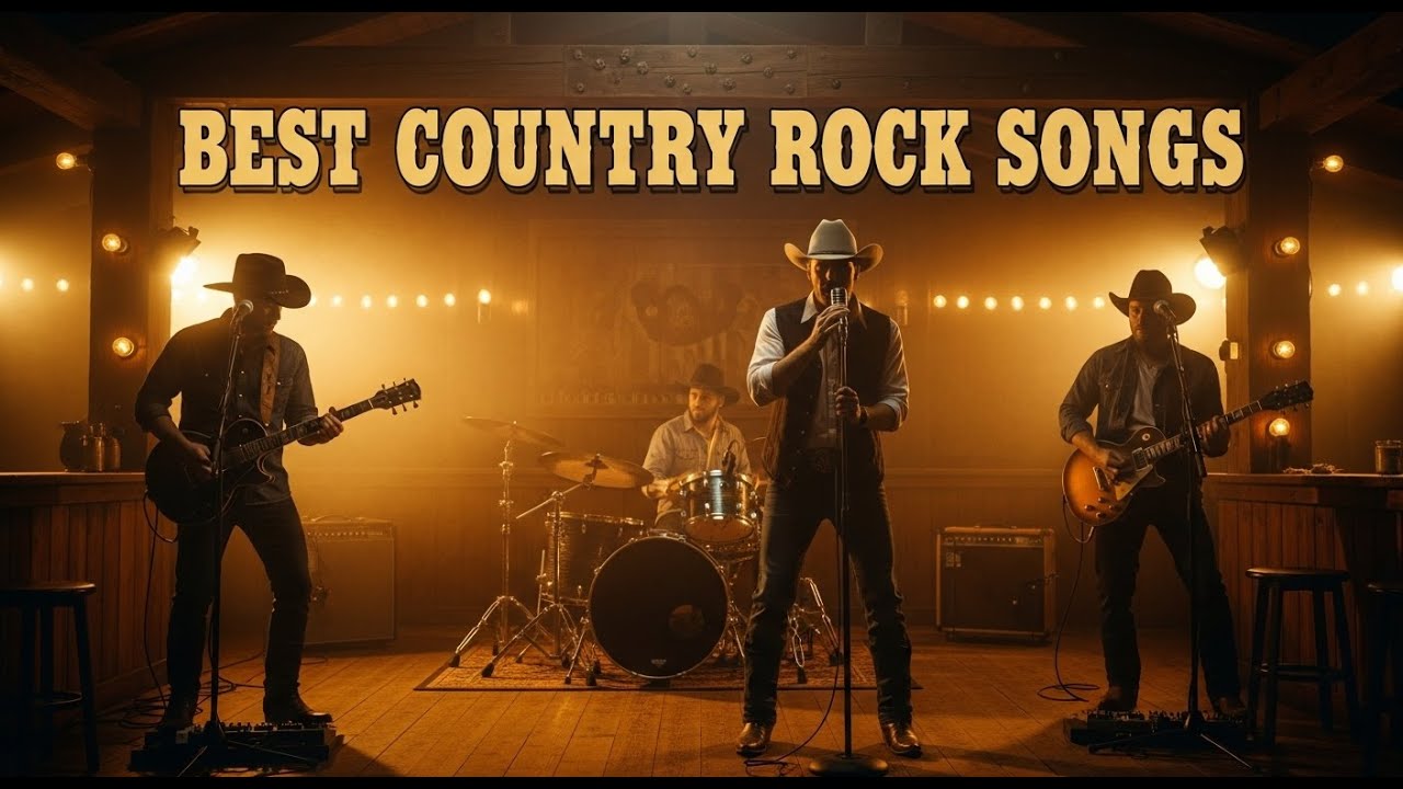 Top 95 Country Rock Legends Playlist | inspired by Springsteen, Seger, Eagles vol3