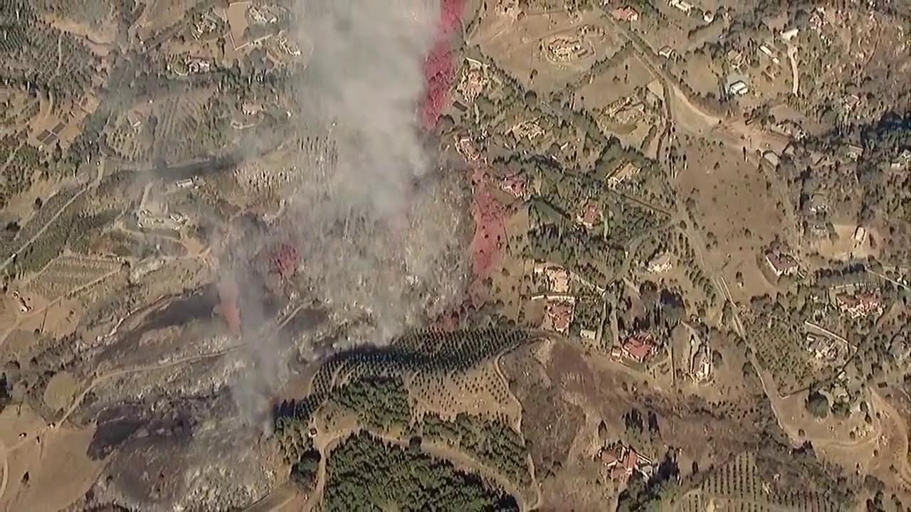 WATCH LIVE: Fallbrook brush fire