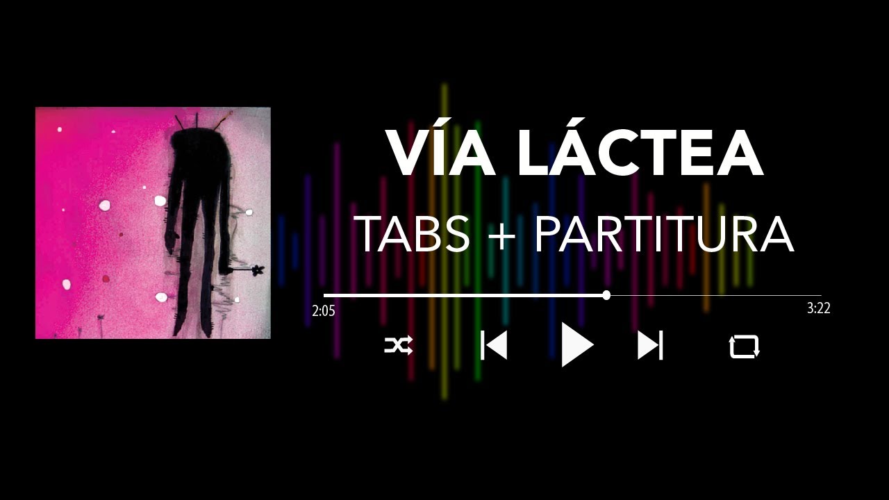 Zoé - Vía Láctea (Bass Cover/Tabs + Partitura + Acordes)