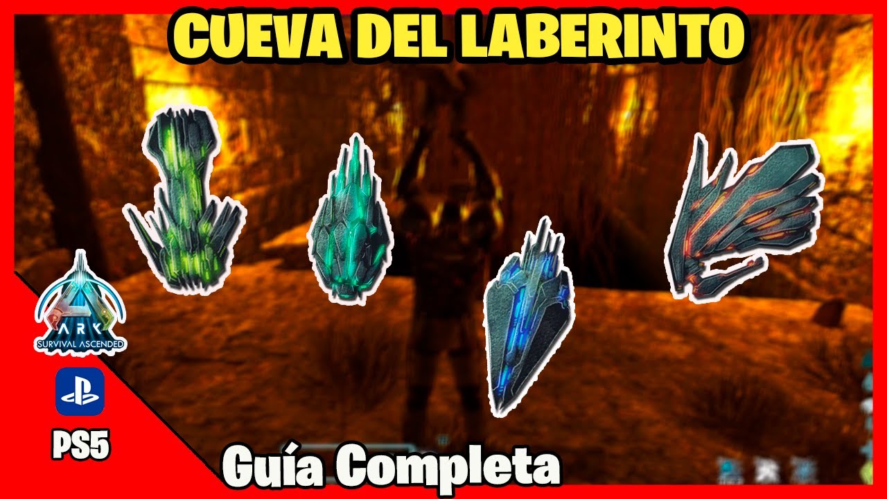 Artefactos de la CUEVA del LABERINTO | ARK Ascended