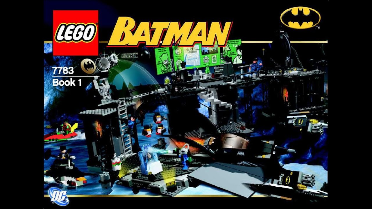 Lego 7783 The Batcave: The Penguin And Mr. Freeze's Invasion Manual Instructions