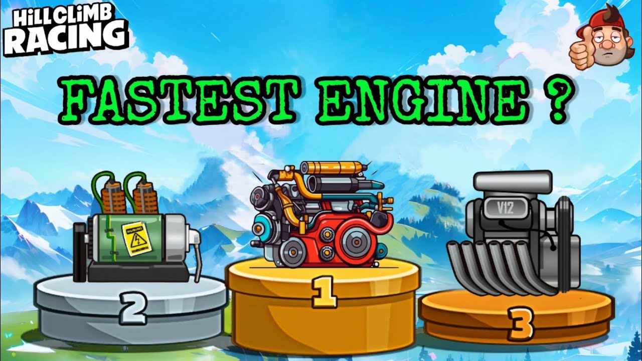 Какой двигатель быстрее? Hill Climb Racing || МАКСИМАЛЬНЫЙ ГАРАЖНЫЙ КОЛЛЕКТИВ МАШИН