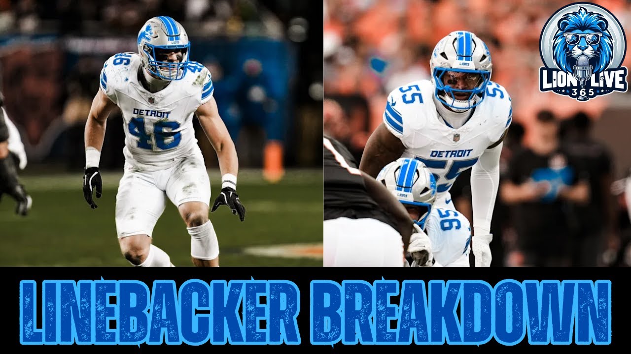 Detroit Lions Roster Breakdown: Linebacker Edition | Lions Live 365