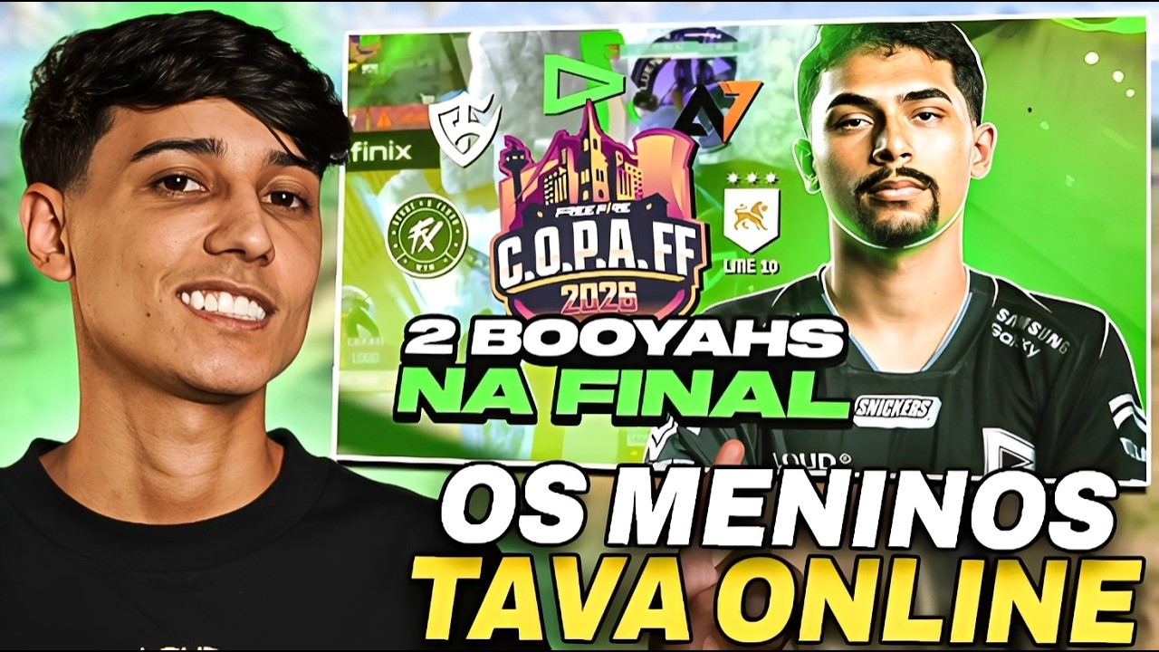 BAK REAGINDO A COMUNICAÇÃO DOS BOOYAHS DA LOUD NA COPA FF