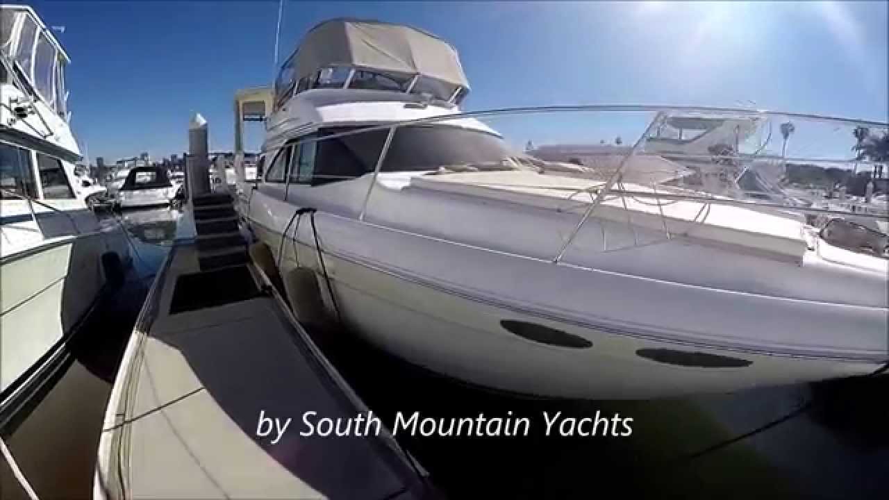 Deck Tour | 2001 Sea Ray 38 Aft Cabin Motor Yacht by South Mountain Yachts