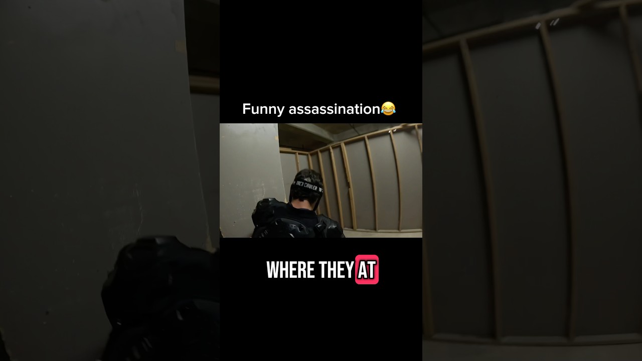 Funny assassination😂 airsoft arena Milwaukee wi #airsoft #airsoftclips #funny