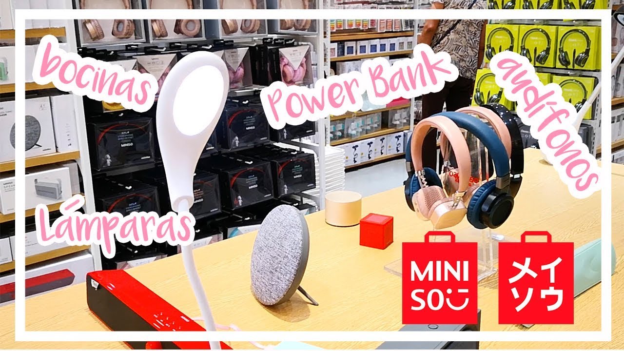ELECTRÓNICOS en MINISO | Precios de BOCINAS, AUDÍFONOS Y MÁS | Lau Kudo