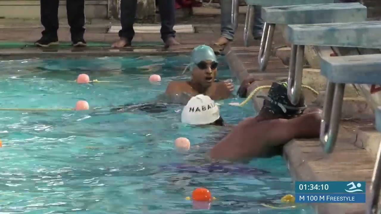 Men’s 100m Freestyle Final 1 Time Trial