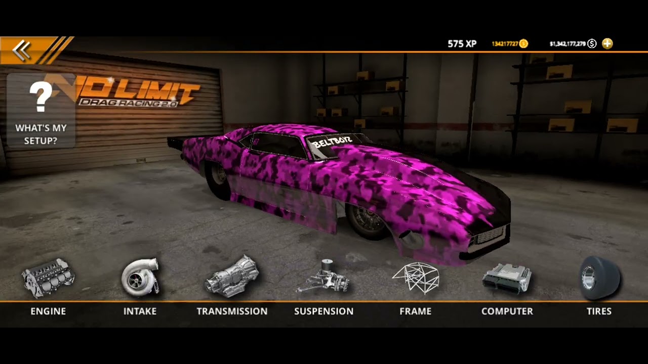 No Limit Drag Racing 2 - 69 Camaro Promod Fastest Tune #nolimit2 