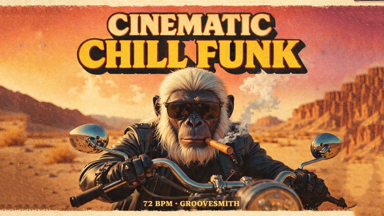 Cinematic Chill Funk Guitar | Desert Noir Vibes
