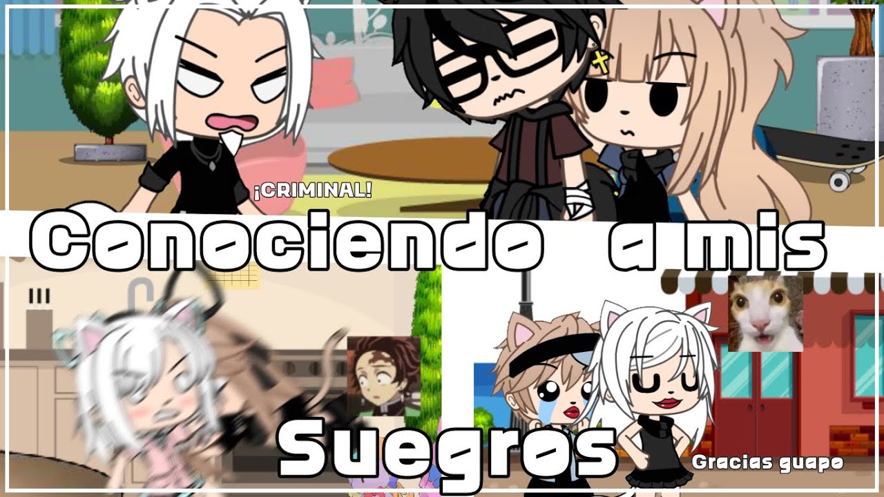 ✨ANDY CONOCE A SUS SUEGROS✨//Nuevos integrantes🙀//Gacha life//•Gatito•