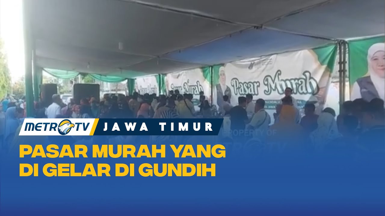 Pemprov Jawa Timur Gelar Pasar Murah di Wilayah Gundih