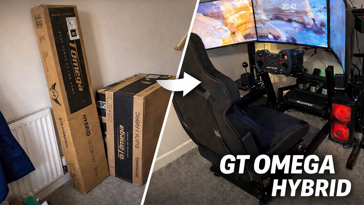 New Rig Day! Building the GT Omega Hybrid Cockpit | First Impressions