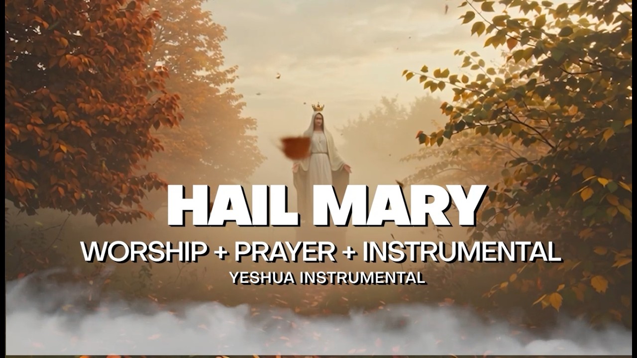 1 Hour of Hail Mary | Calm Background Prayer for Sleep & Healing