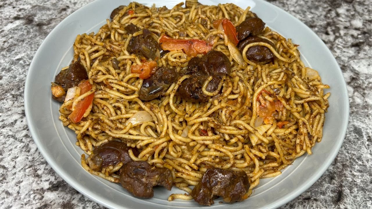 Spaghetti De chez Diallo🇨🇮 || Spaghettis au Rognons
