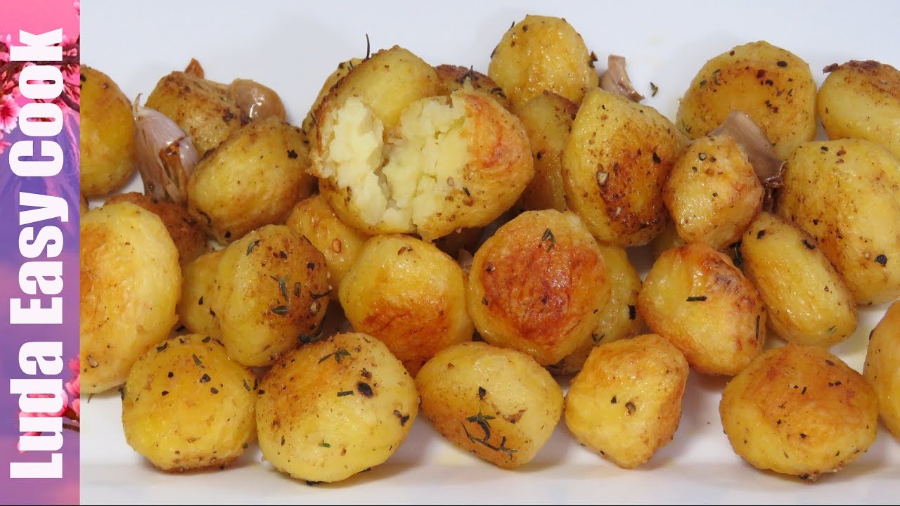 СЕКРЕТ ВКУСНОЙ КАРТОШКИ ВКУСНАЯ АРОМАТНАЯ запеченная картошка в духовке Люда Изи Кук Картофель