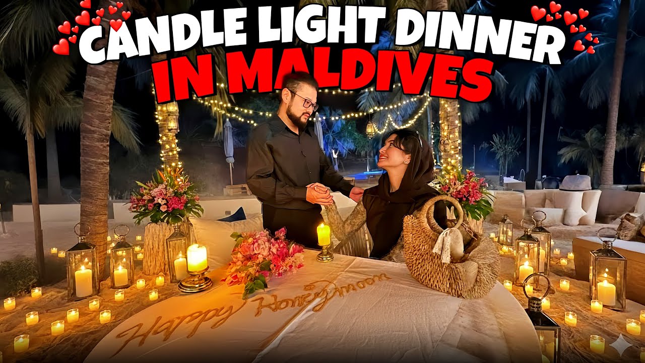 Maldives Welcomes a Pakistani&ndash;Chinese Couple on Honeymoon with Decorations 🇵🇰🇨🇳💍