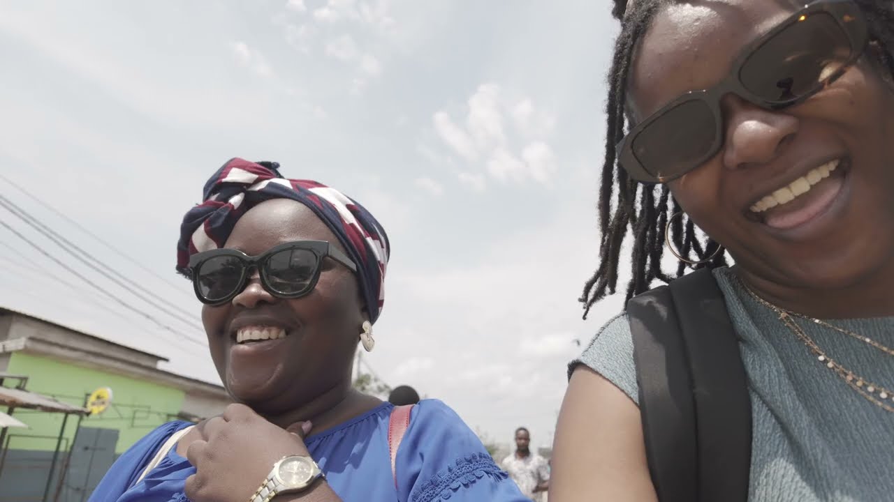Quelques heures avec maman Ninelle et moi