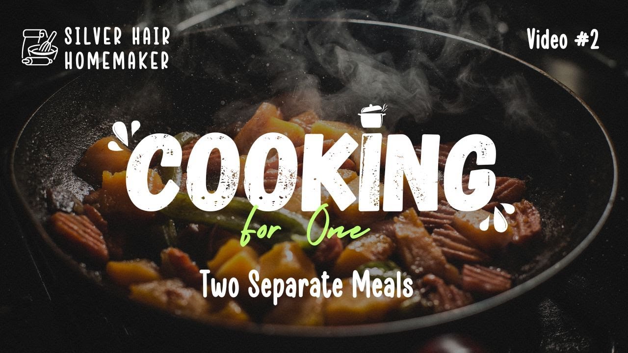 готовим на одного - видео №2 | готовим вместе со мной | готовим два отдельных блюда на одного чел...
