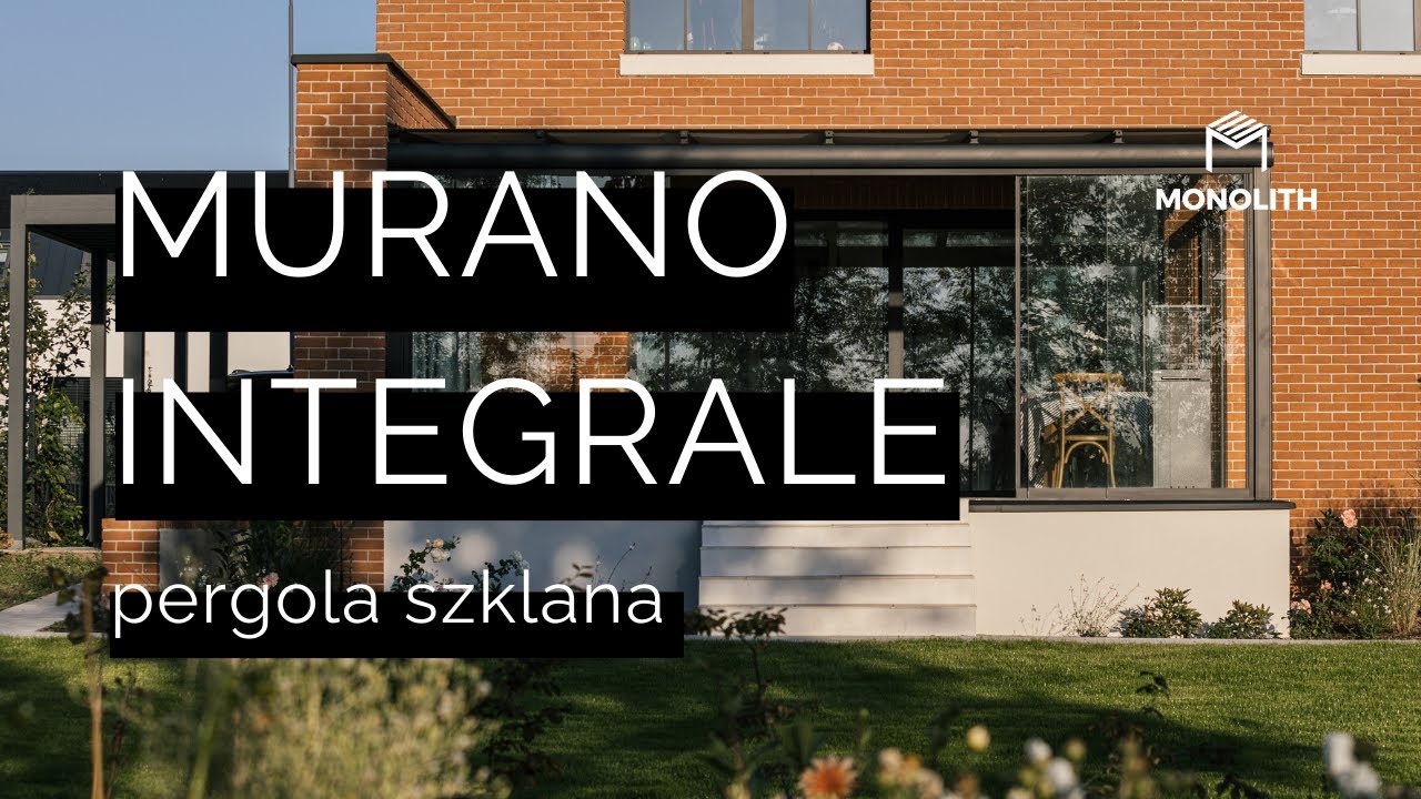 Pergola szklana Murano Integrale od Lewens