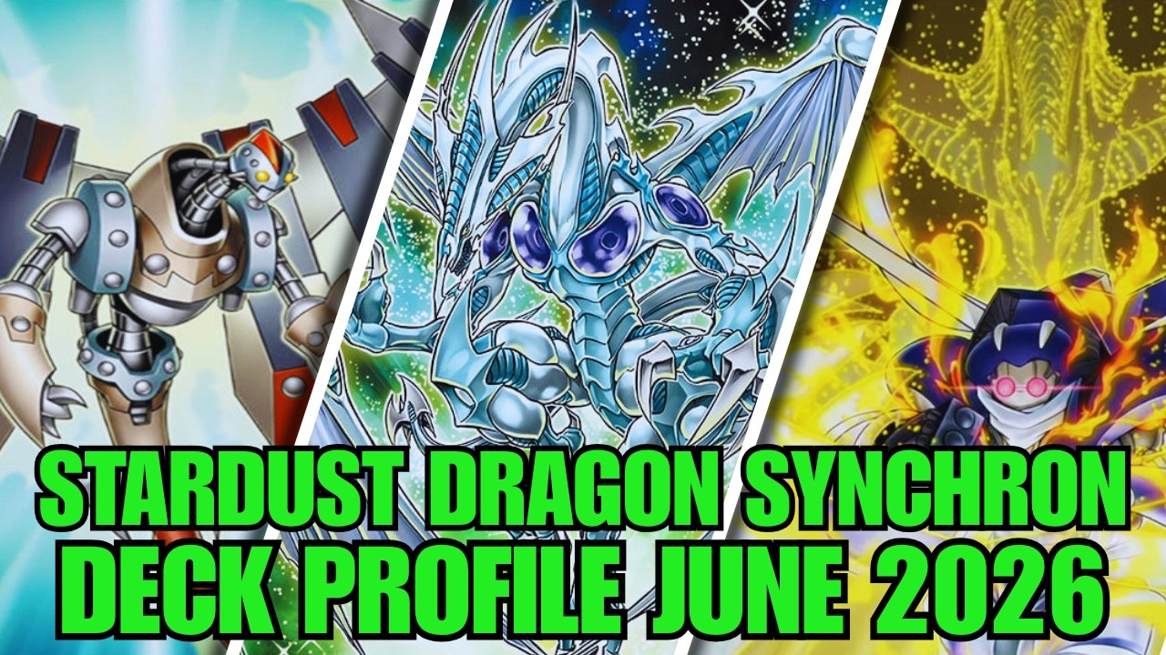 ПРОФИЛЬ КОЛОДЫ STARDUST DRAGON SYNCHRON (ИЮНЬ 2026) YU-GI-OH!