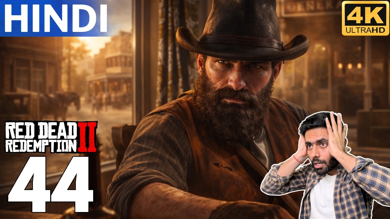 RDR2 Hindi Gameplay Part 44 - Sadie और John का असली बदला 😱 Charles की वापसी और भयंकर फाइट! 👊