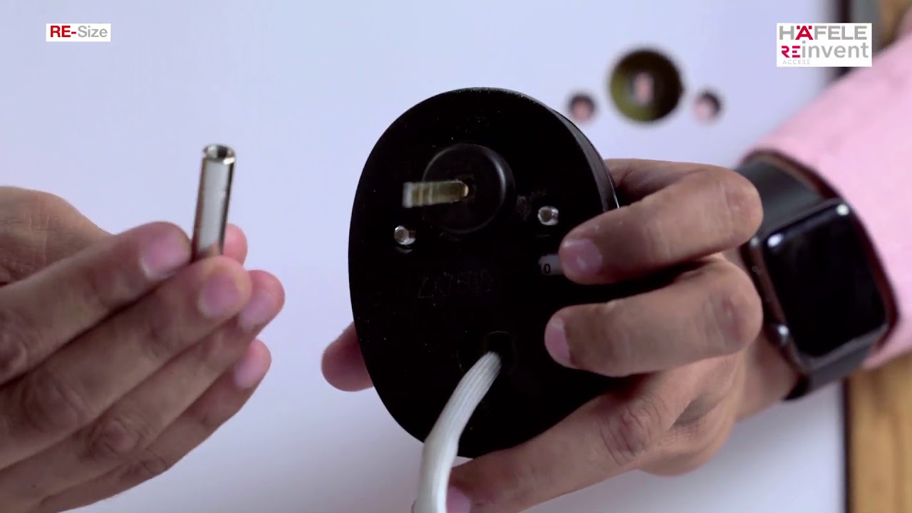 Hafele Digital Locks – Installation video RE-Size
