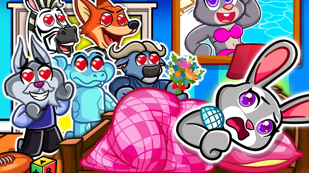QUINTUPLETS Are OBSESSED With Baby JUDY in Roblox! | Zootopia 2