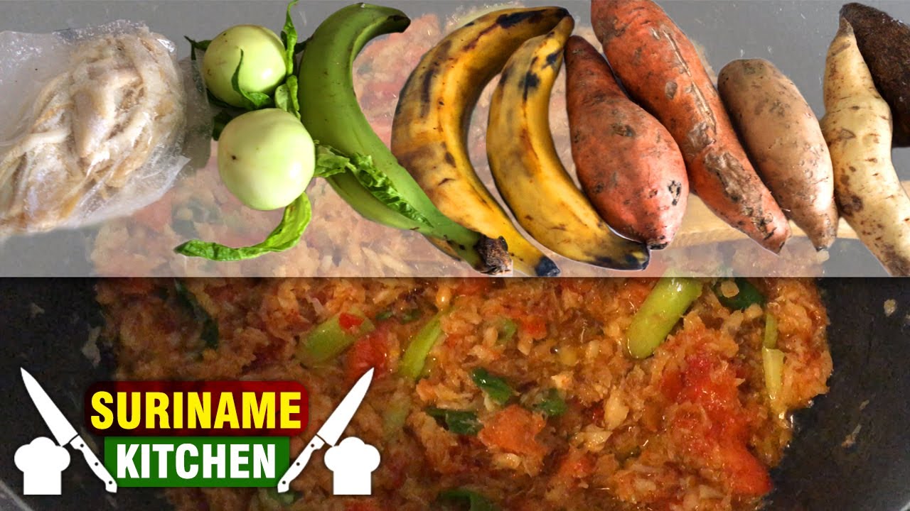 Heri Heri Surinaamse Traditionele Gerecht Herie Herie | Heri Heri Surinamese Traditional Dish
