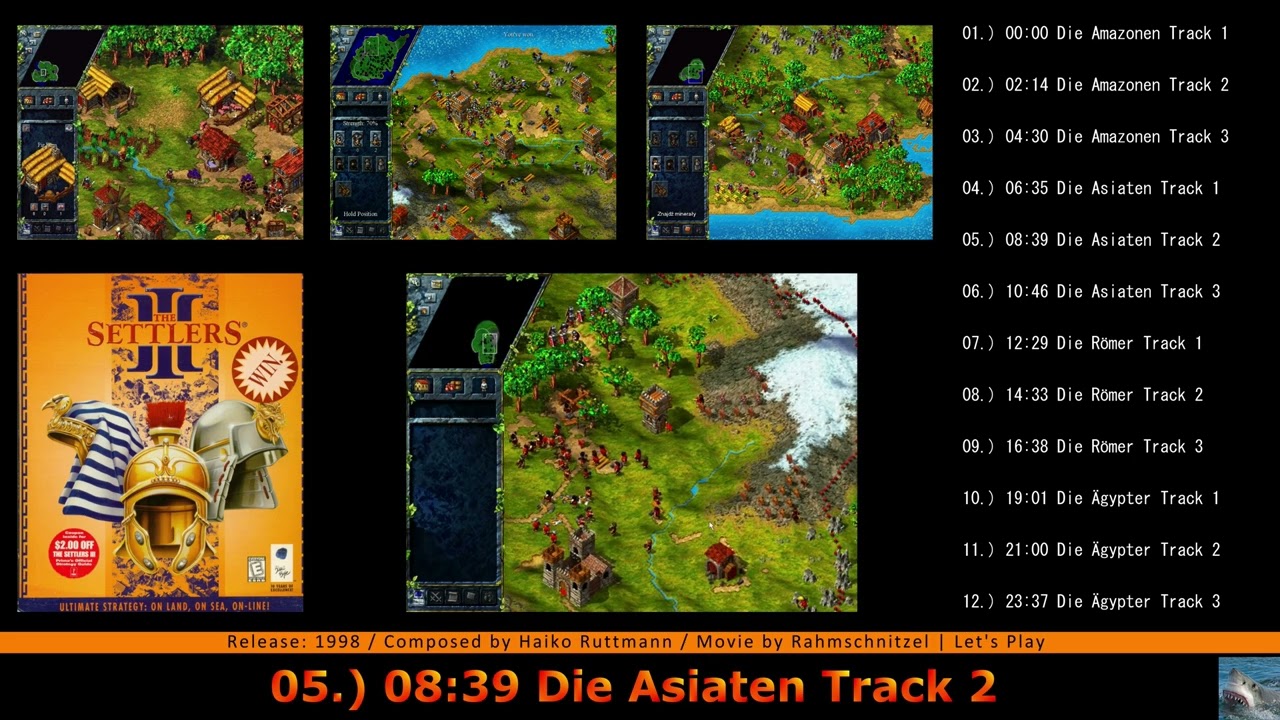 THE SETTLERS III / DIE SIEDLER 3 - OST [Full] OFFICIAL GAME SOUNDTRACK