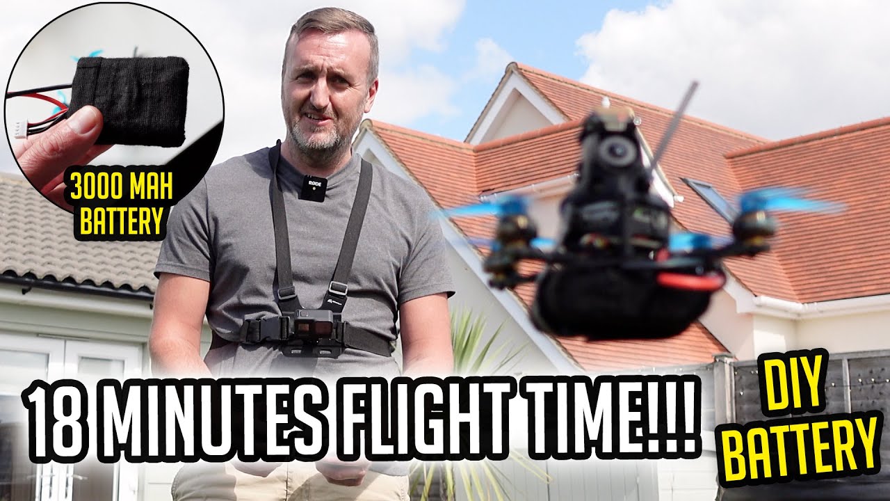 USING EBIKE BATTERIES IN A DRONE!!! | DIY 18650 3S 3000MAH BATTERY