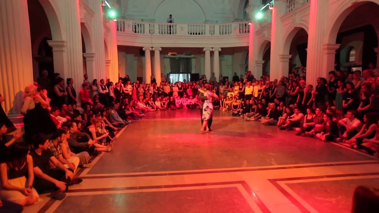 Carlitos Espinoza y Noelia Hurtado @ Belgrade Tango Encuentro 2014 (3/4)