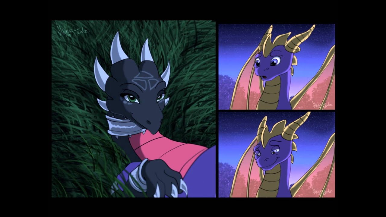 Spyro and Cynder