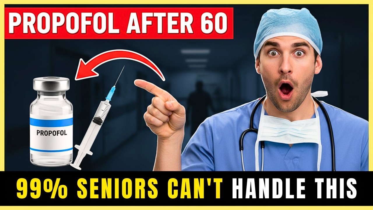 Propofol After 60: The Hidden Dangers of Anesthesia Your Doctor Might Not Tell You | Dr. James